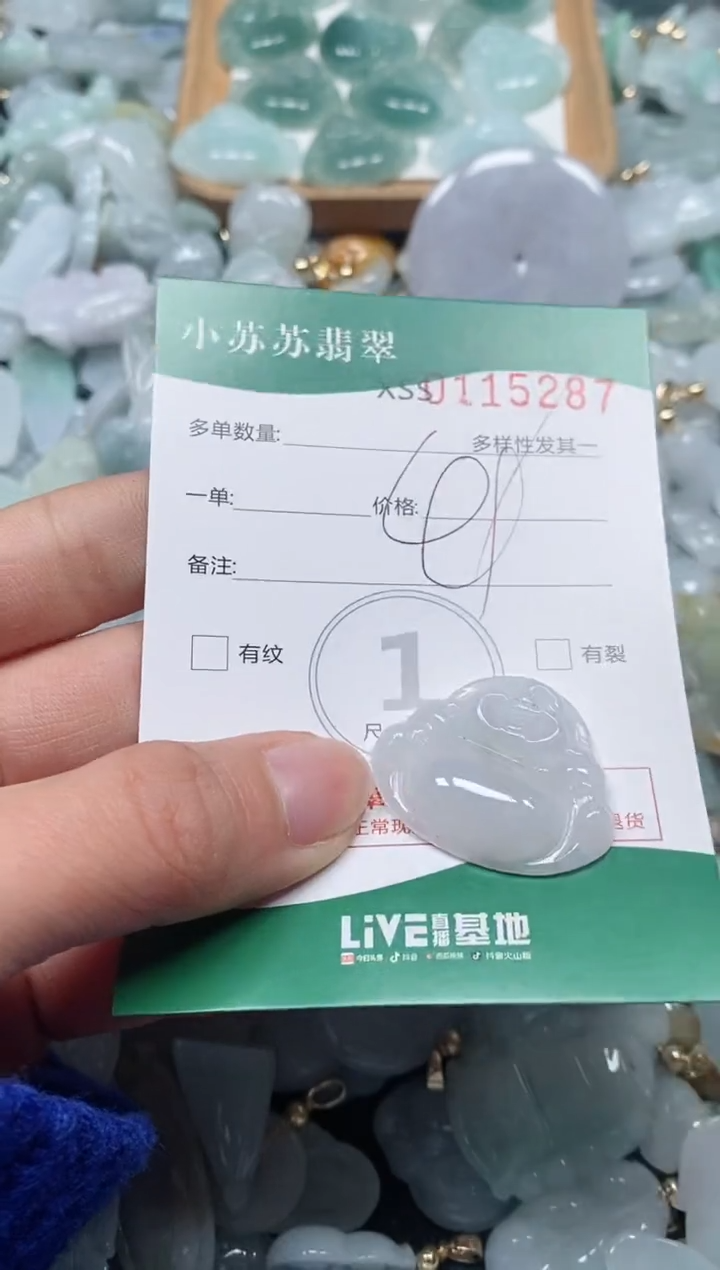 【闪购商品】翡翠颈饰未镶嵌闪购商品0115287