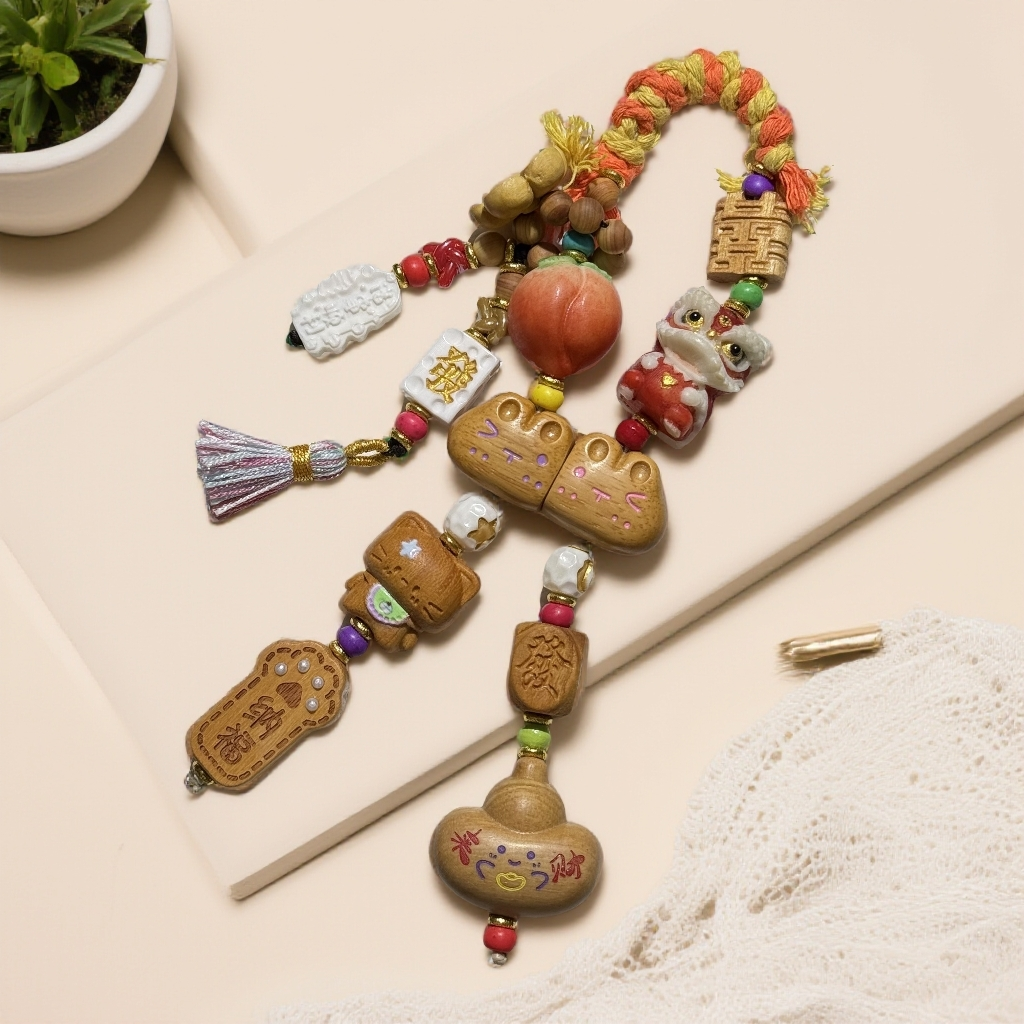 1月4号 大麦H01-H100手工DIY饰品配件手机链包挂钥匙扣配件