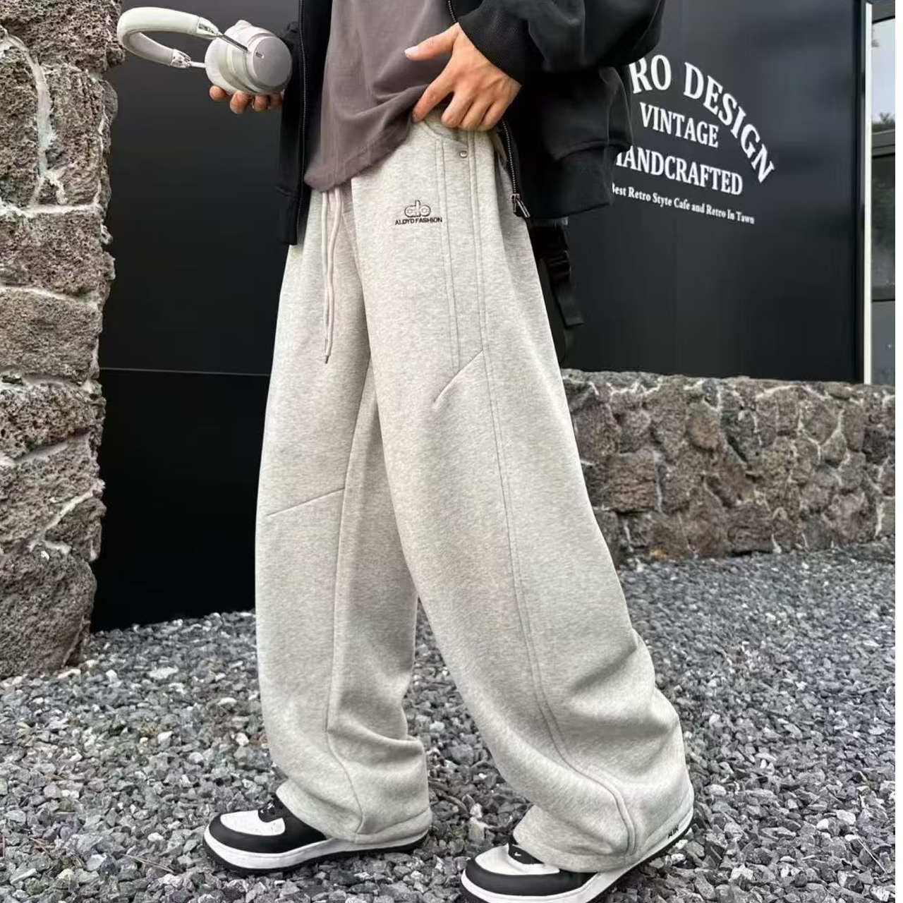 【加绒】KZ-3617 儿童秋冬运动休闲裤舒适洋气百搭直筒长裤