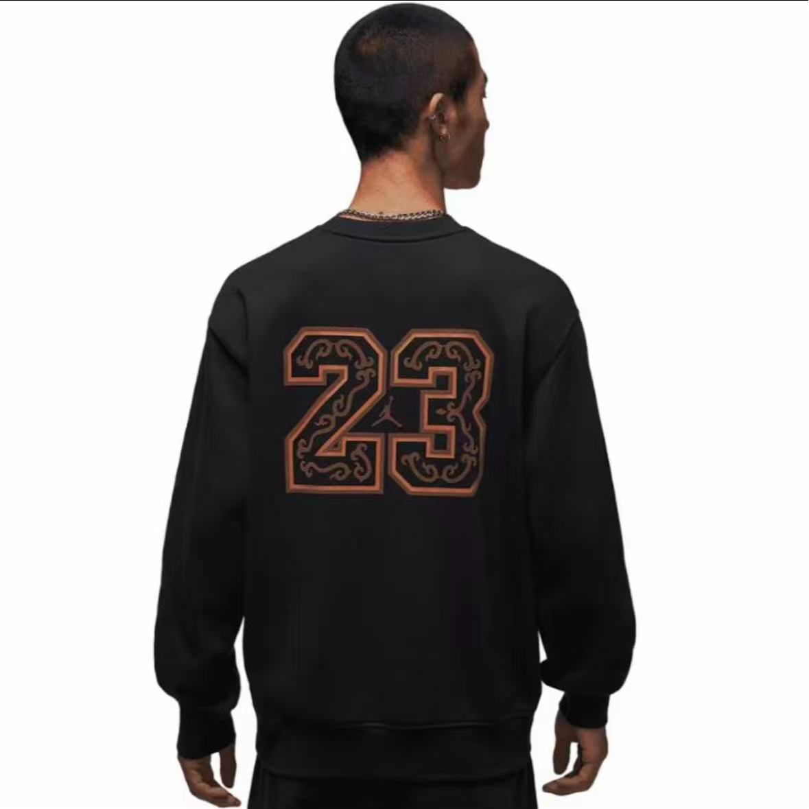 耐克Jordan Flight Fleece新年系列男子针织圆领运动衫IR0113-010