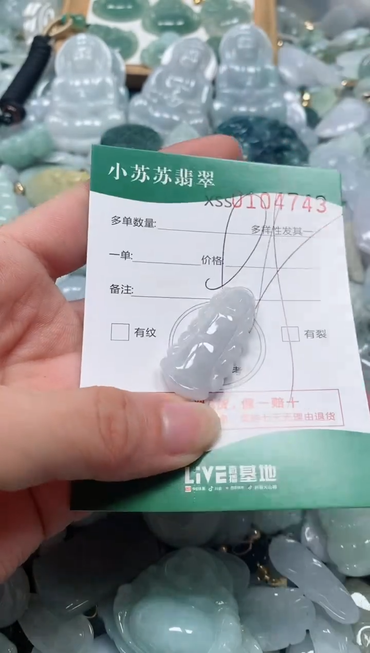 【闪购商品】翡翠颈饰未镶嵌闪购商品0104743