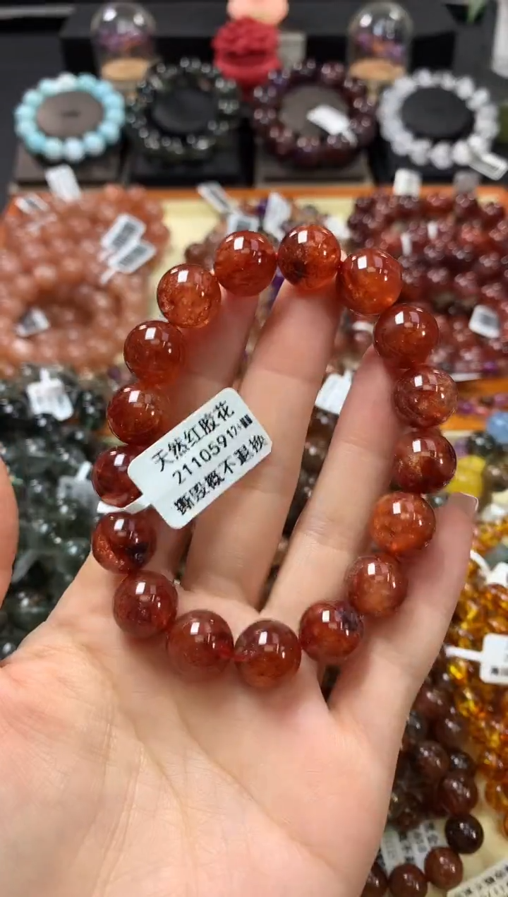 未镶嵌手串水晶12+