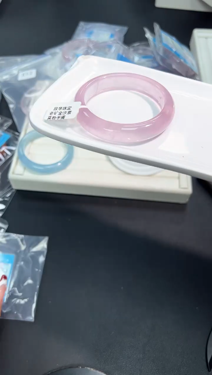 【闪购商品】水晶手镯未镶嵌23E多样性发其一/1条默认微瑕56