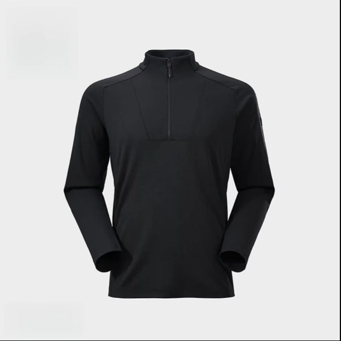 【直播间同款polo】秋季男款登山徒步半开立领功能长袖T恤134-1*