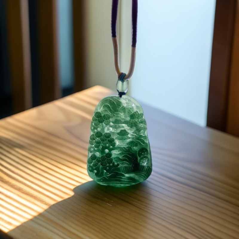 【牛总宠粉】天然翡翠未镶嵌多样性随机发其一 山水牌 1111