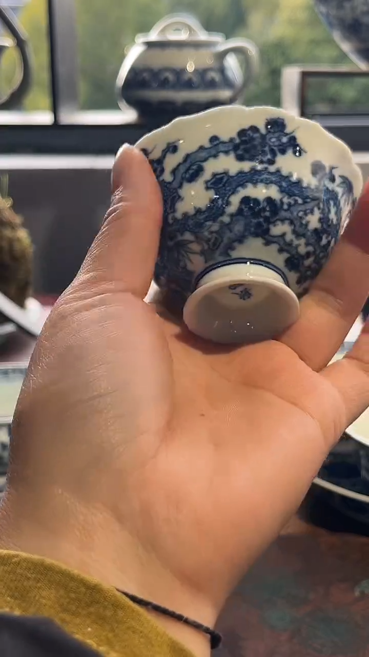 镹曰茶闲手工手绘柴窑制作