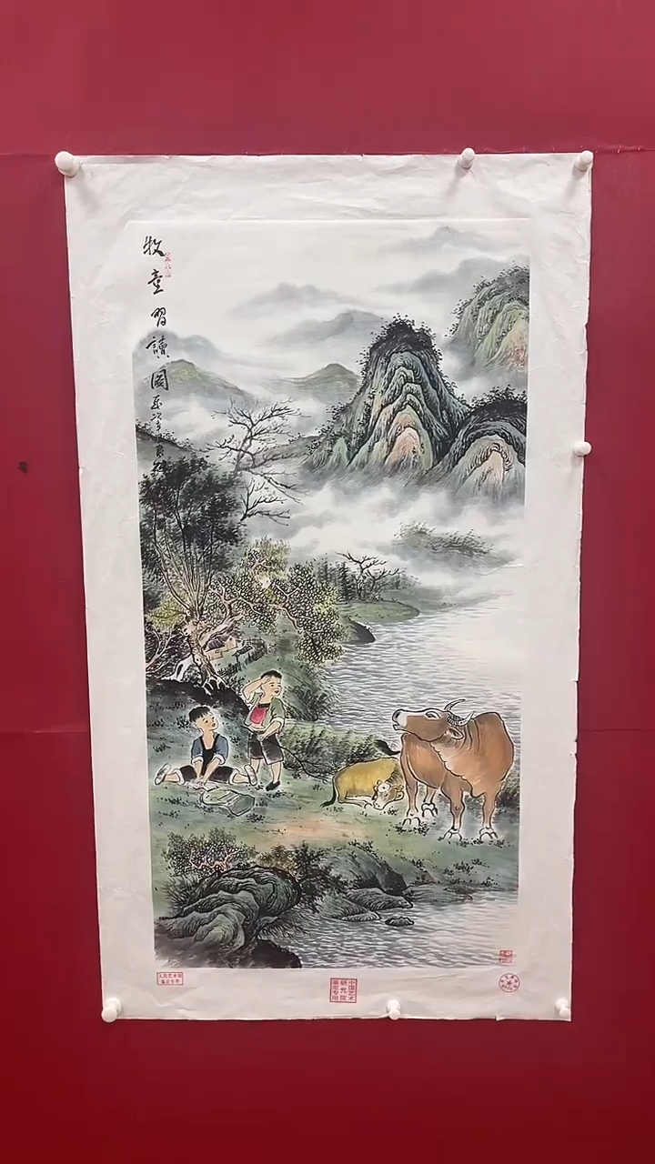 【闪购商品】国画书魁-绘画作品-40