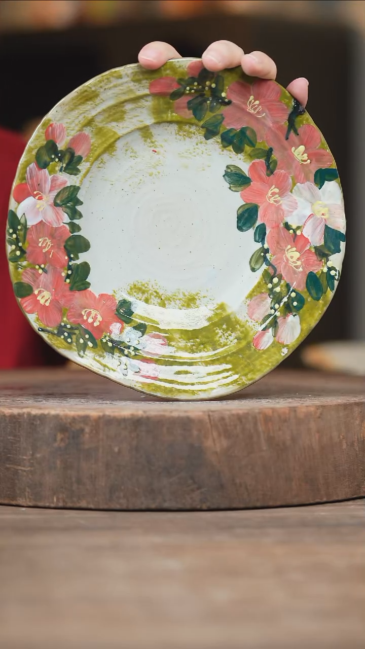 瓷片景德镇高温釉下彩（食品级）