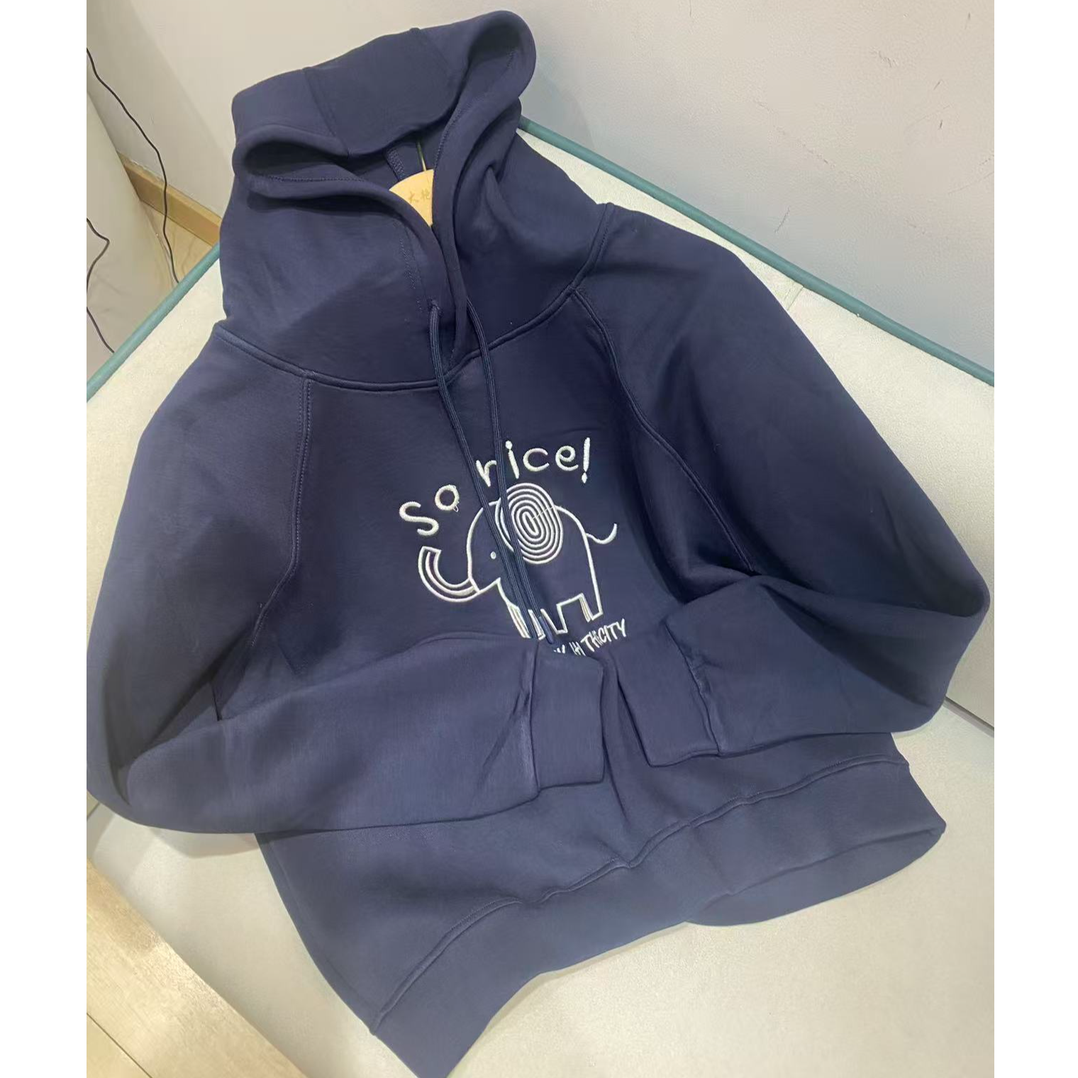 【王大艳家】琳6763，小象带帽卫衣