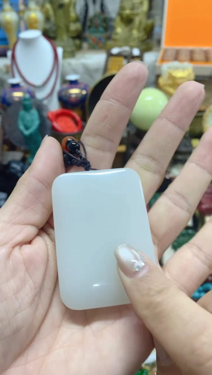 【闪购商品】和田玉（白玉）颈饰未镶嵌主播推荐主播推荐