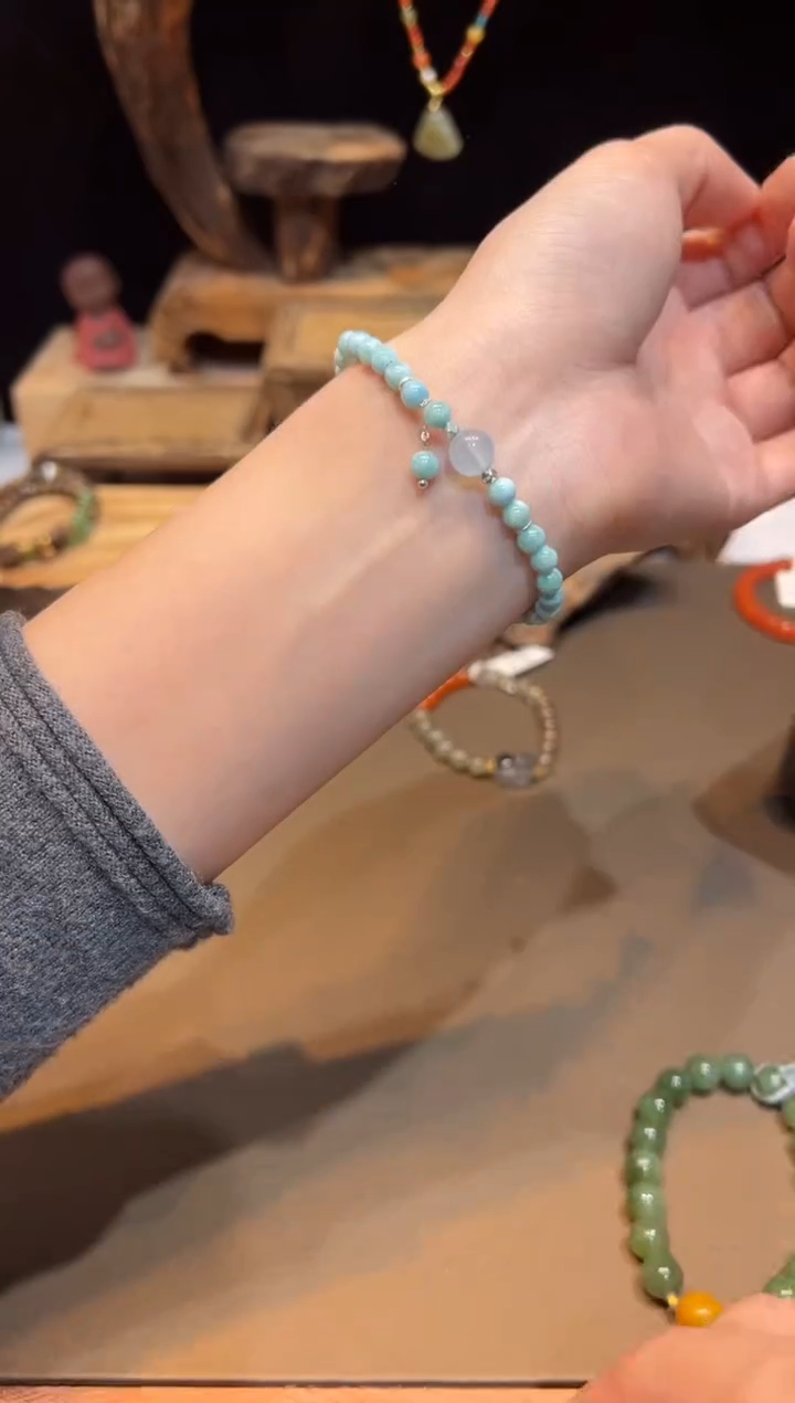 未镶嵌针钠钙石手饰手饰@@B1255