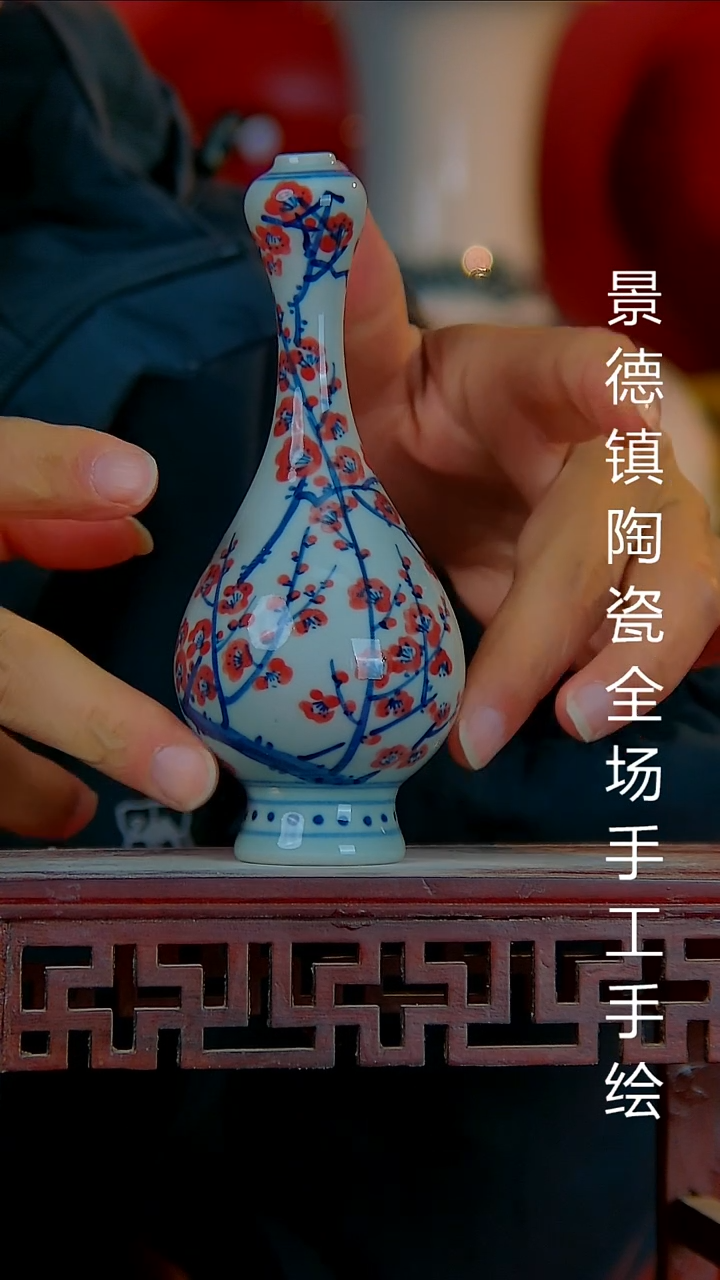 摆件陶瓷景德镇陶瓷 全场手工手手工绘