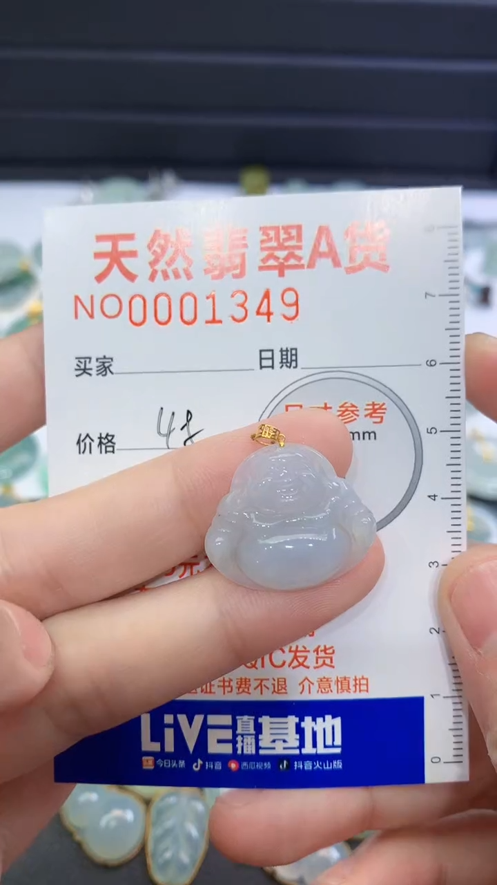 【闪购商品】翡翠颈饰18K金镶嵌翡翠