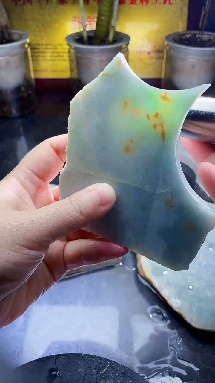 未镶嵌挂件翡翠小玲42