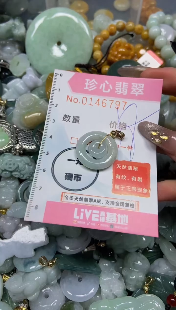 【闪购商品】翡翠颈饰未镶嵌闪购0146797