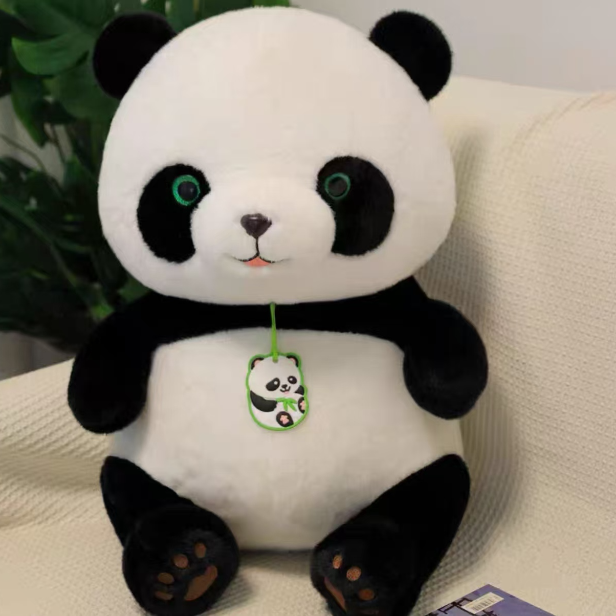 新款熊猫公仔玩偶枕头女生睡觉毛绒玩具公仔抱睡创意网红公仔