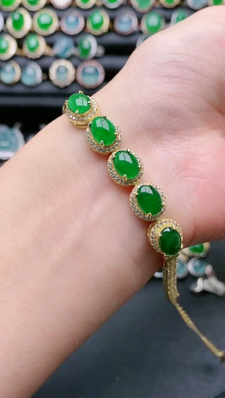 【闪购商品】翡翠戒指银S925镶嵌111111111