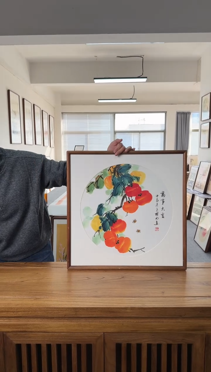 书法王树明101-53*53绘画手绘同款榫卯