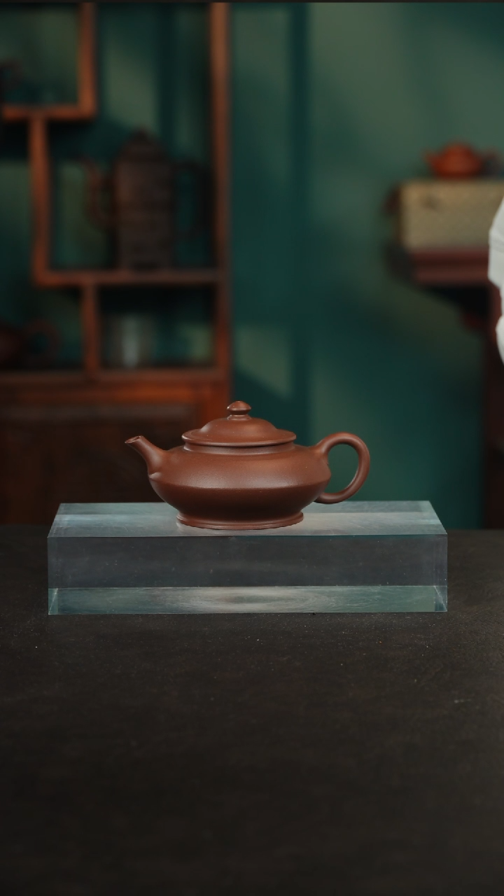 【闪购商品】紫砂茶壶12底槽清合欢