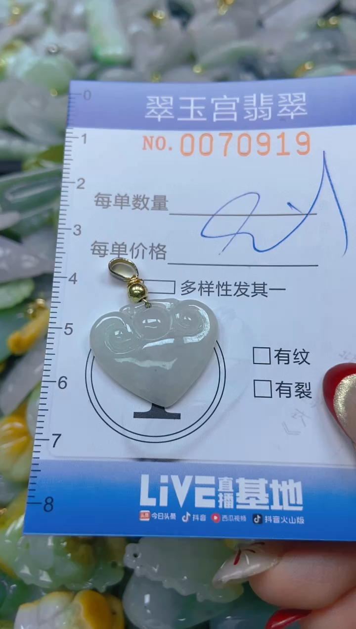 【闪购商品】翡翠颈饰未镶嵌闪购0070919