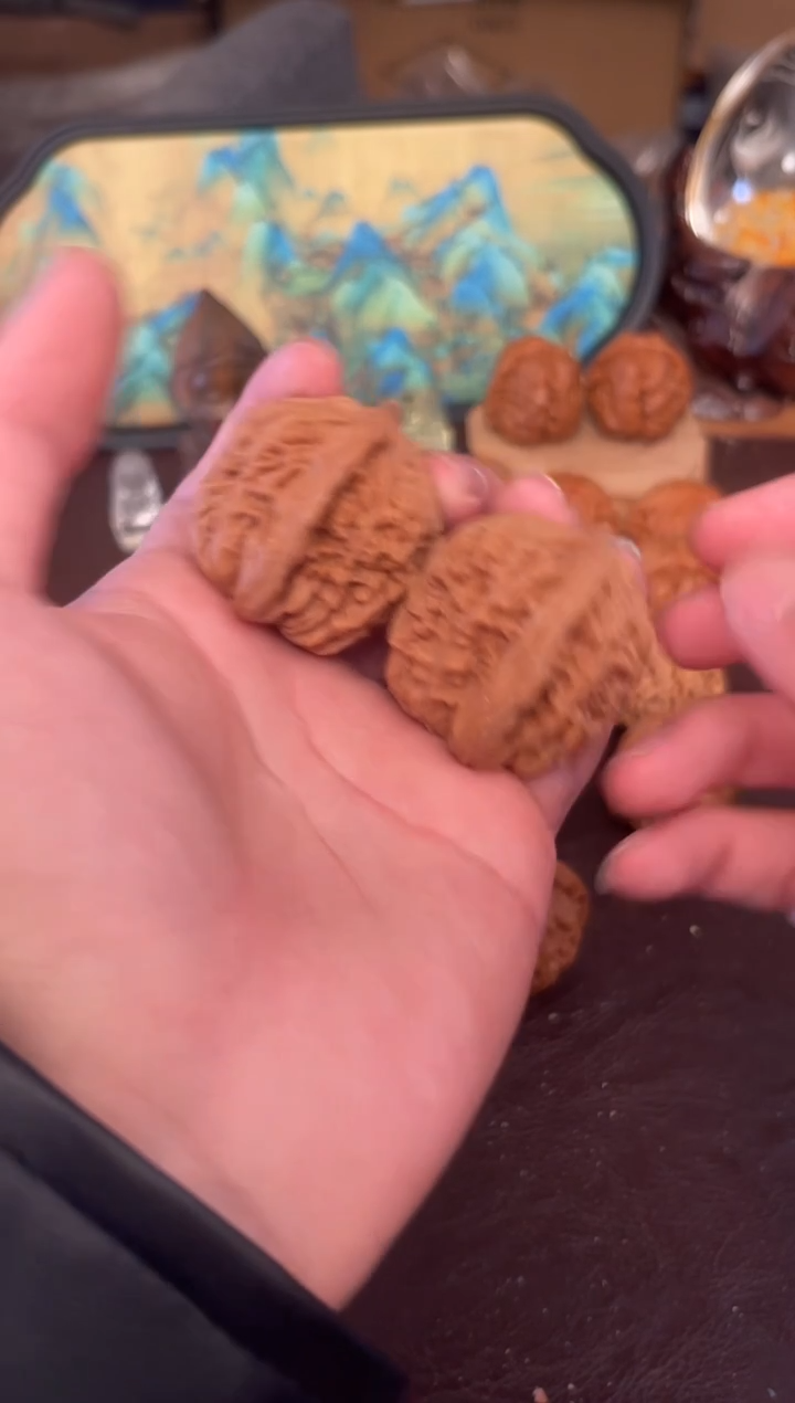 吊坠文玩核桃四座楼