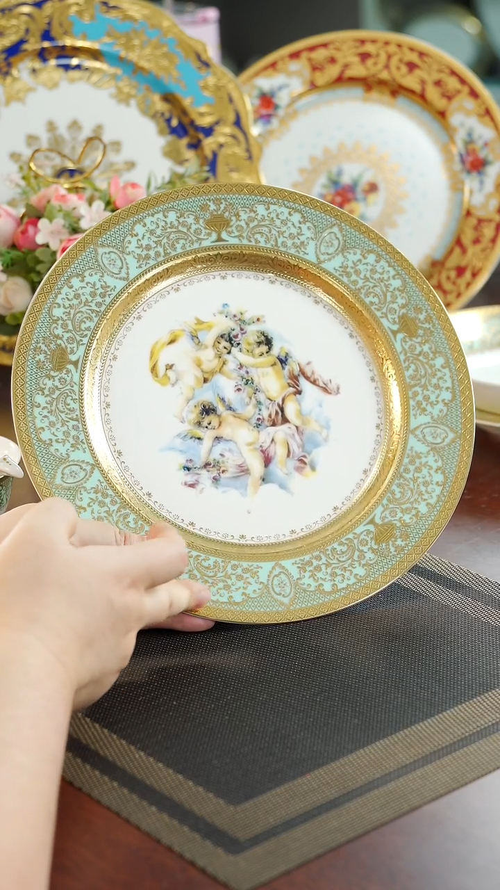 【闪购商品】瓷片10.5英寸平盘  福利价