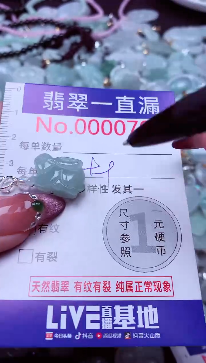 颈饰未镶嵌翡翠792