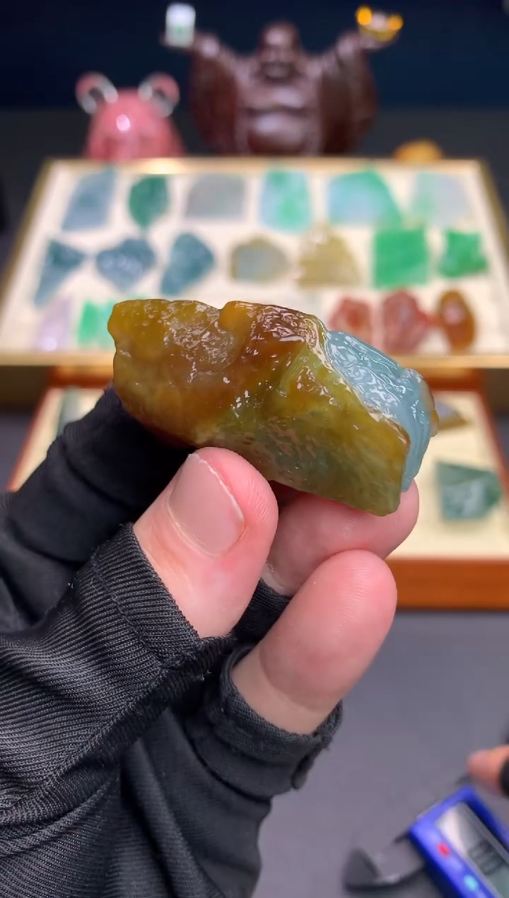 未镶嵌定制翡翠静*天然翡翠裸石