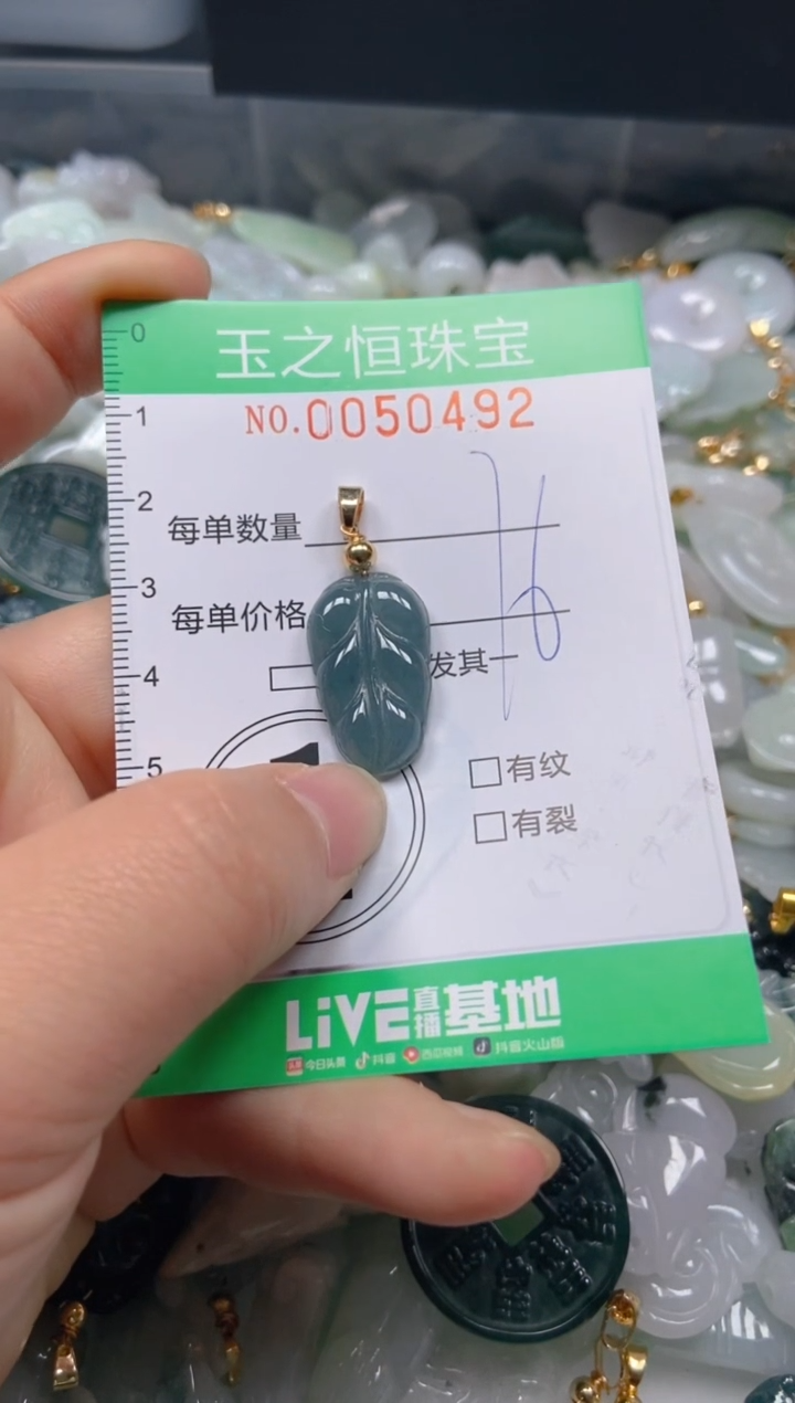 【闪购商品】翡翠颈饰未镶嵌闪购0050492