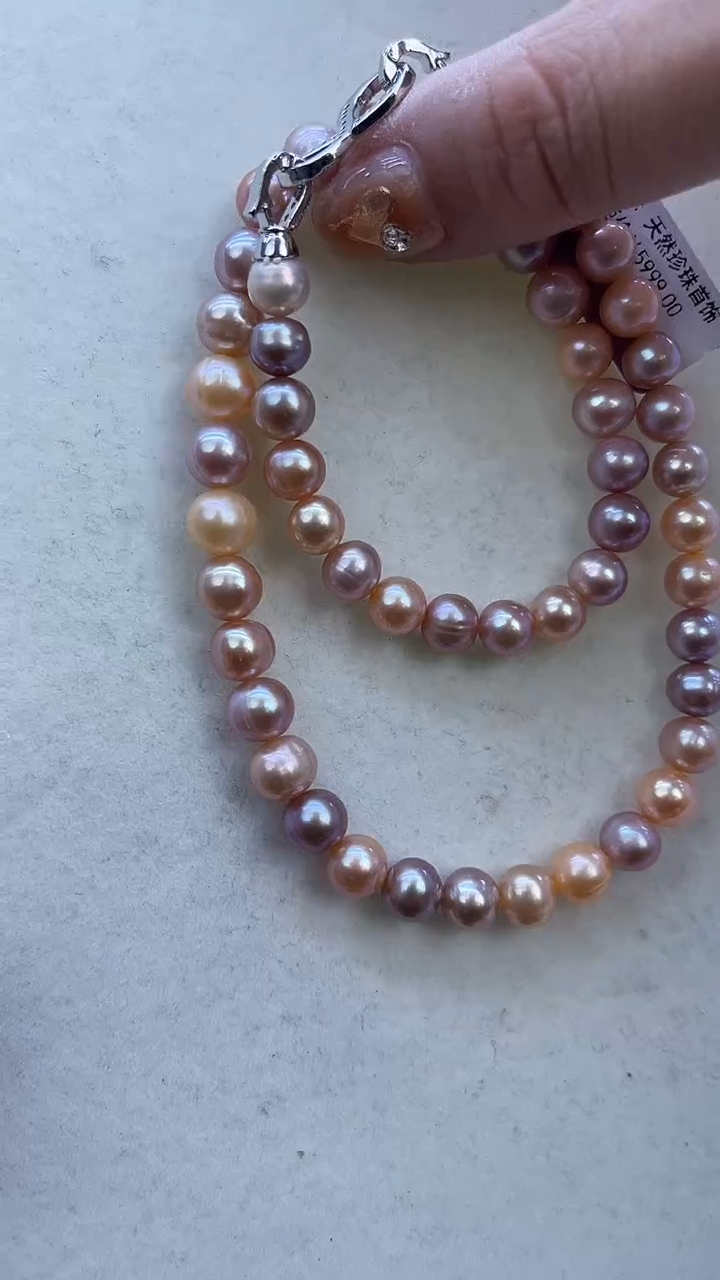 【闪购商品】淡水珍珠项链未镶嵌477定制