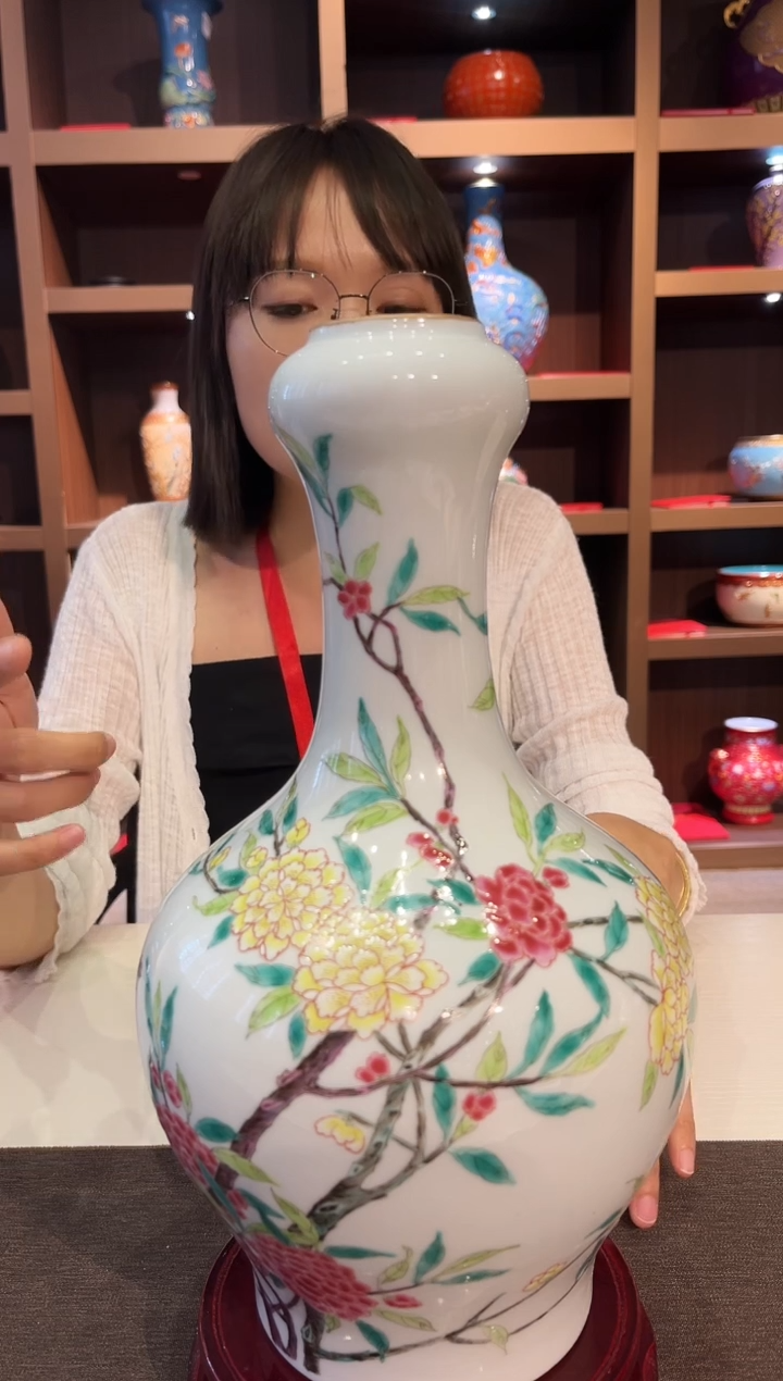 摆件0301景德镇制馆藏陶瓷作品一件