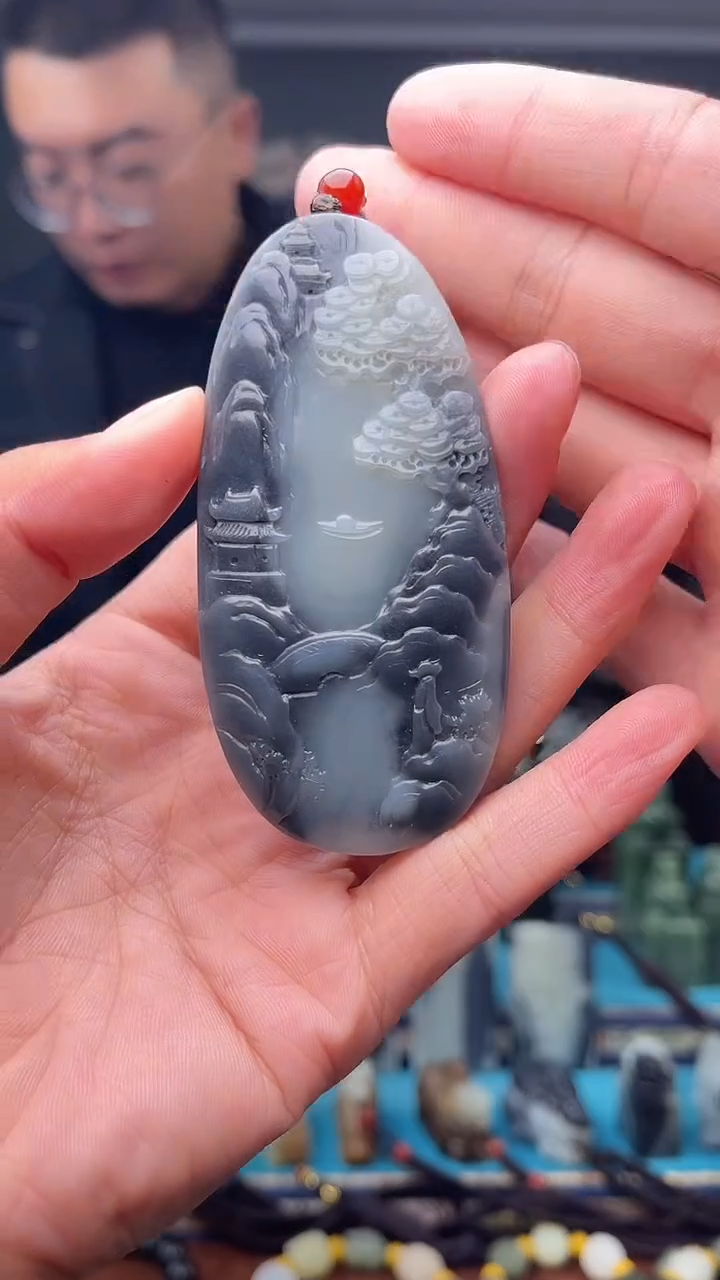 未镶嵌和田玉挂件1