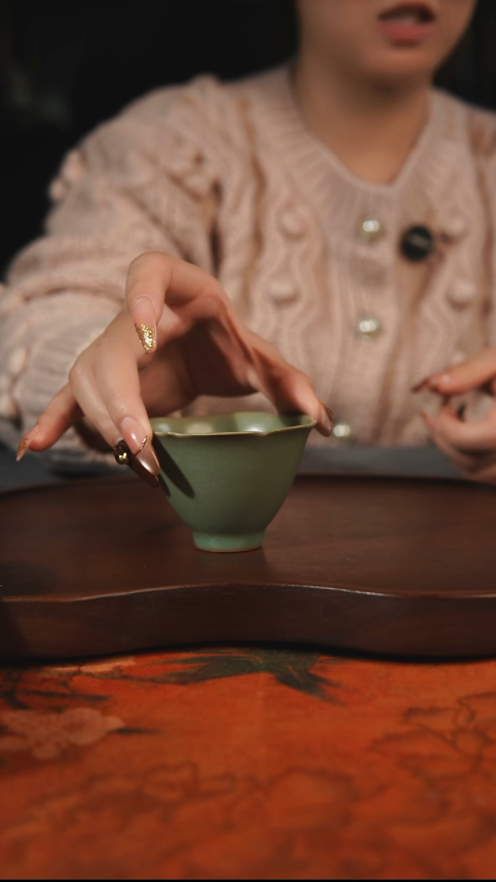 杯子瓷啊*姐汝州原产地原矿仿古老釉q
