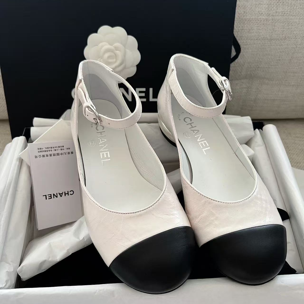 全新未使用 Chanel/香奈儿 娜娜专属  简约复古日常 玛丽珍鞋