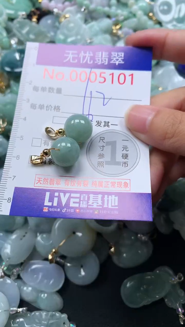 颈饰未镶嵌翡翠5101