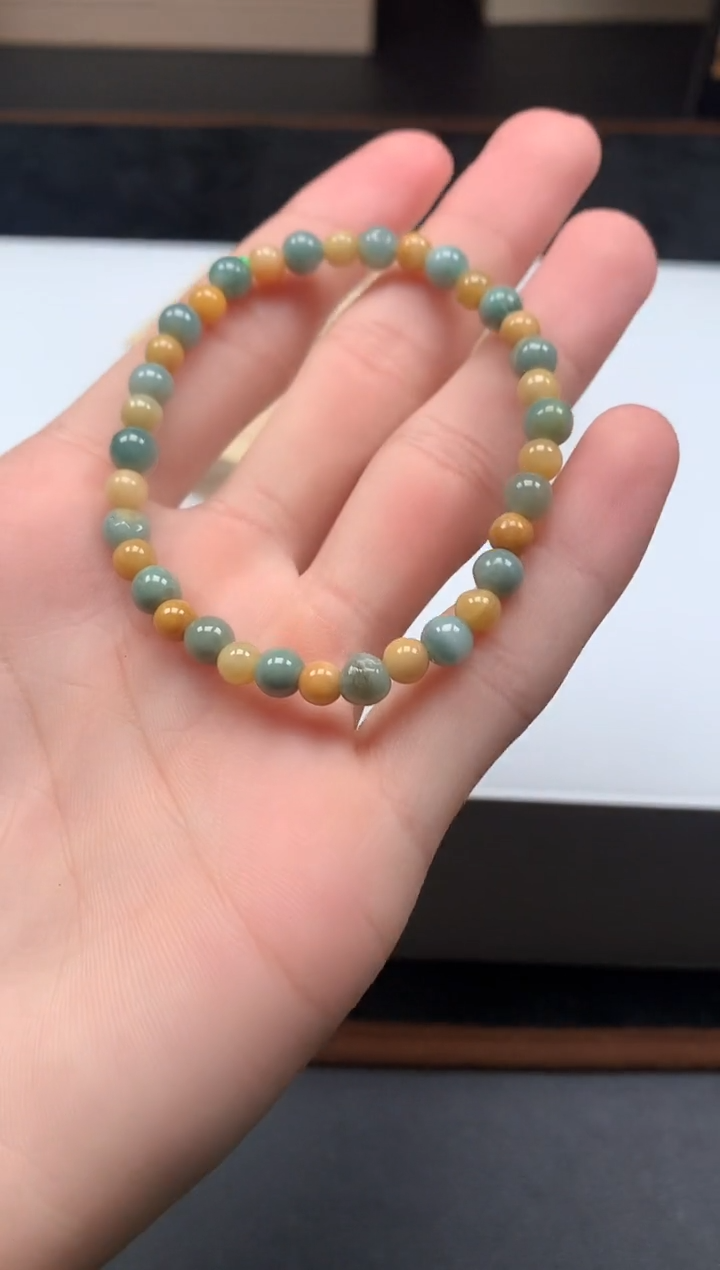 未镶嵌手串翡翠手串