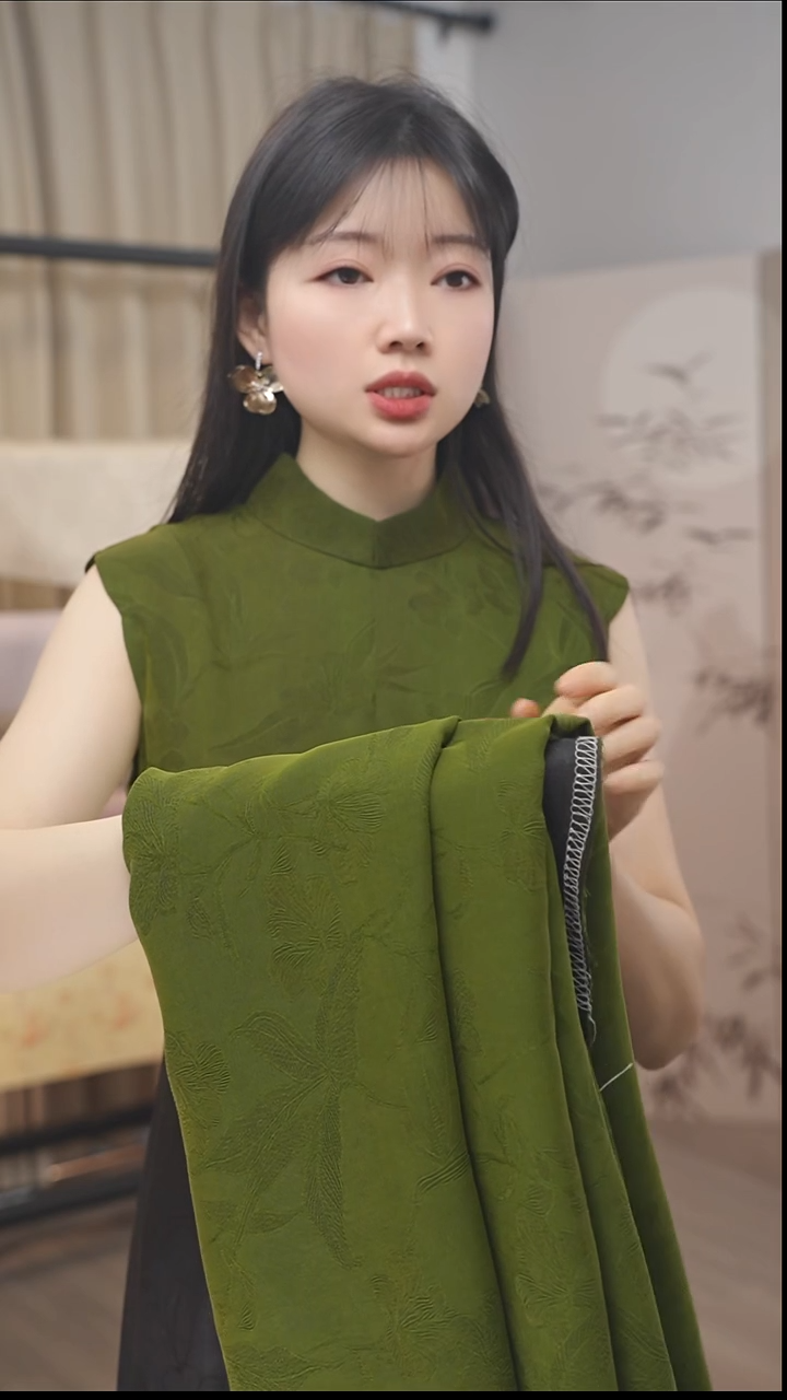 香云纱绞罗3.25-3.1米 绿色