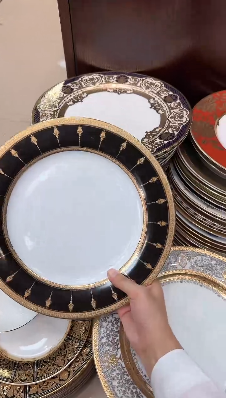 【闪购商品】瓷片10.5寸平盘微瑕  福利价  福利价