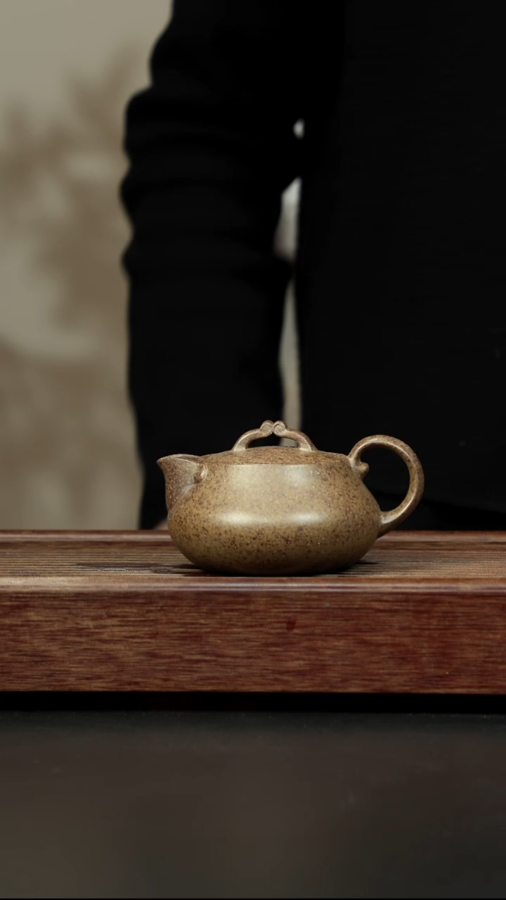 茶壶紫砂本绿柴烧 一生所爱