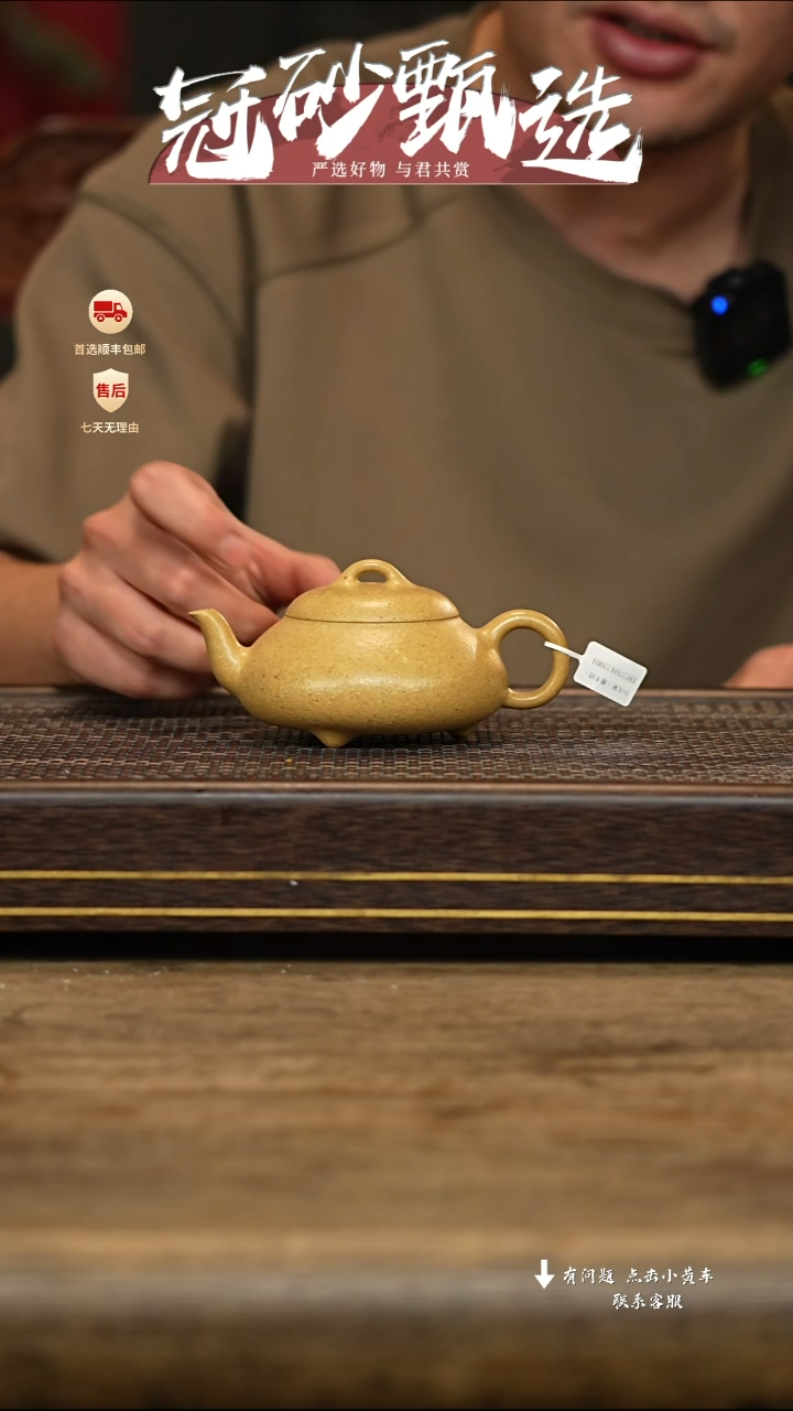 紫砂茶壶冠砂甄选112