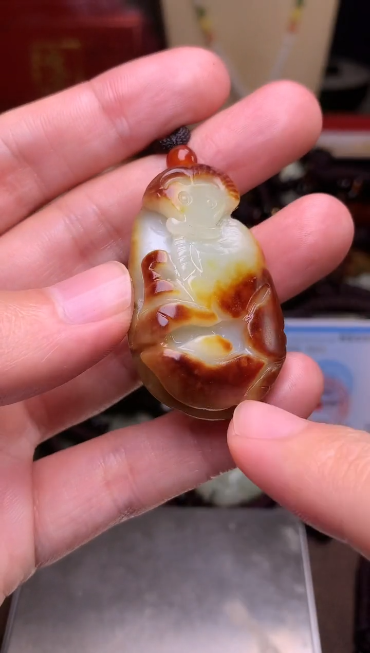 颈饰未镶嵌和田玉新疆料青海料清水和田玉吊坠