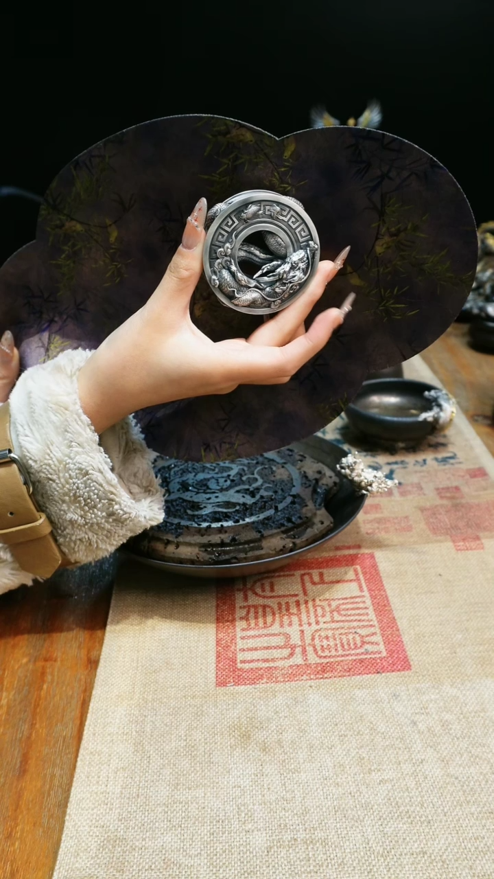 【闪购商品】茶盏欲山行 青龙盖置