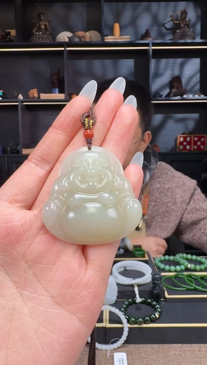【闪购商品】和田玉1未镶嵌佛挂件 多样性发  大