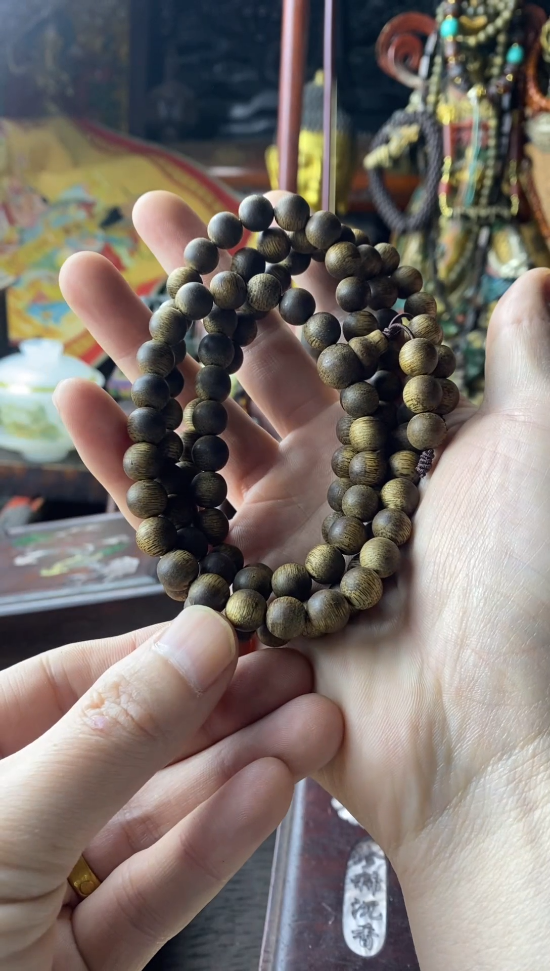 【闪购商品】沉香木手串富森69（收到货有问题联系客服）
