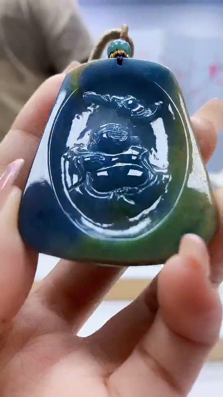 未镶嵌定制翡翠5167ty-毛货挂件65