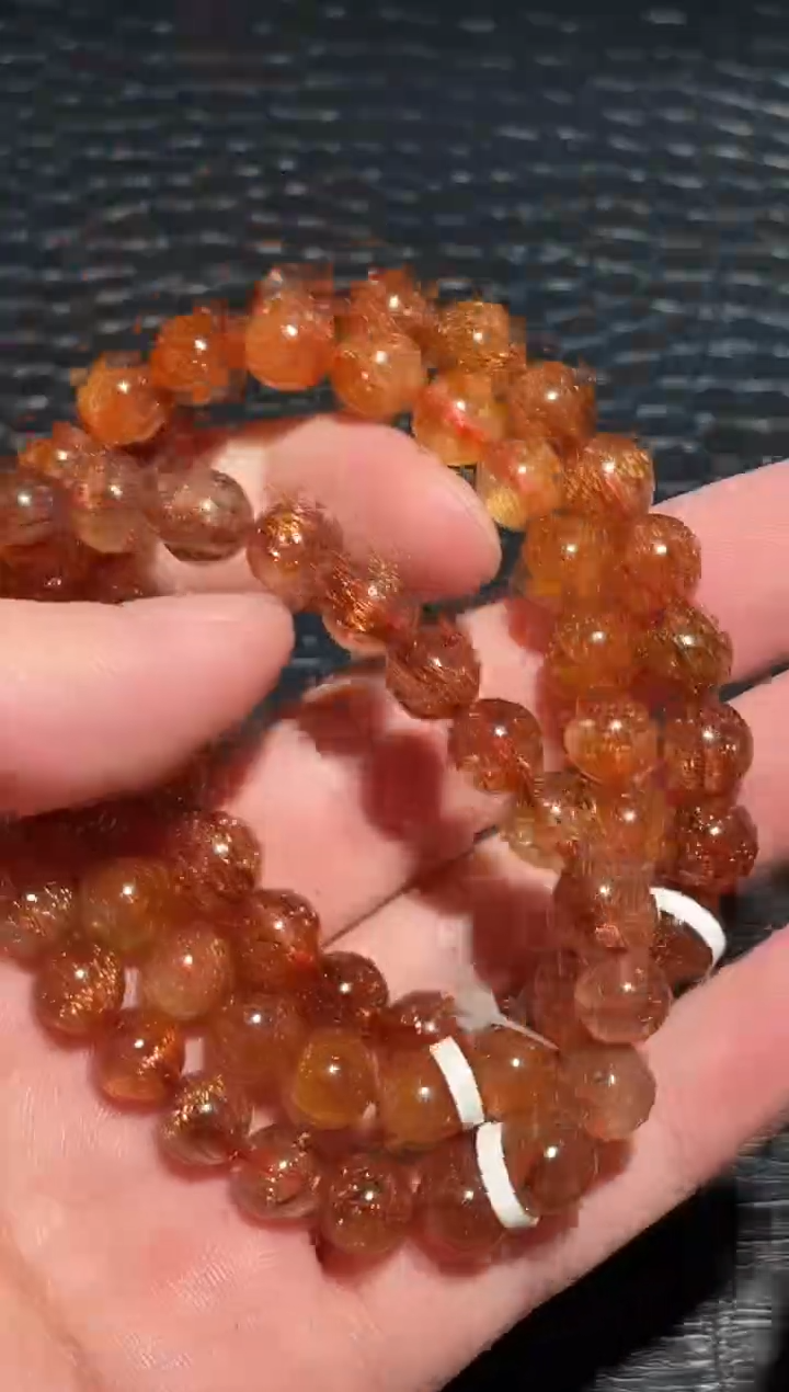 【闪购商品】水晶手链未镶嵌单圈发晶A8（多样性发其一）