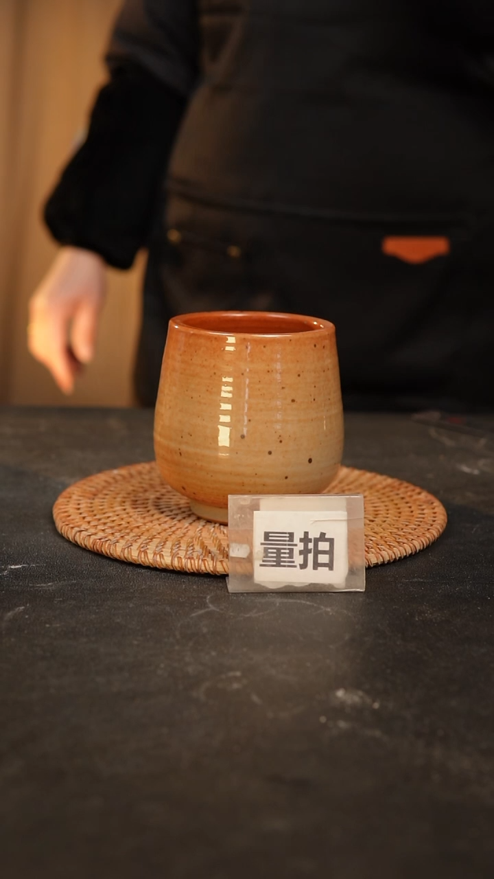 【闪购商品】瓷片泥泥手工花盆口6.5高9