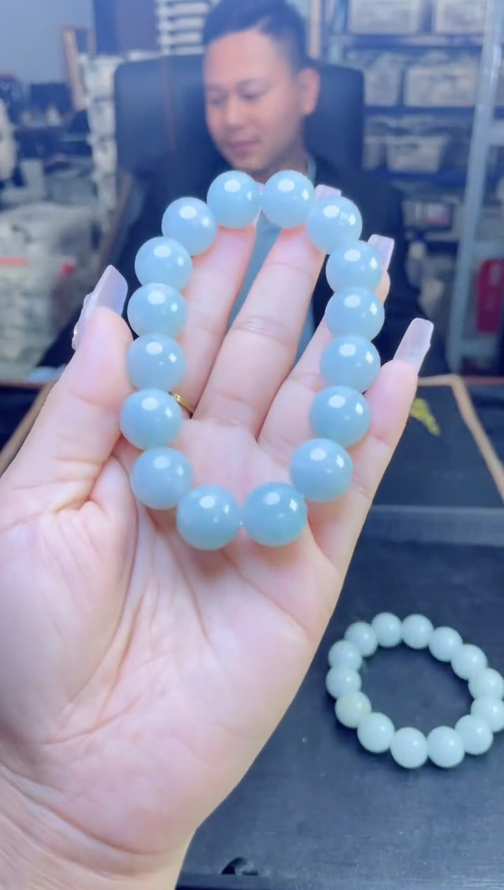 【闪购商品】定制翡翠未镶嵌多样性翡翠珠串 拍一发一