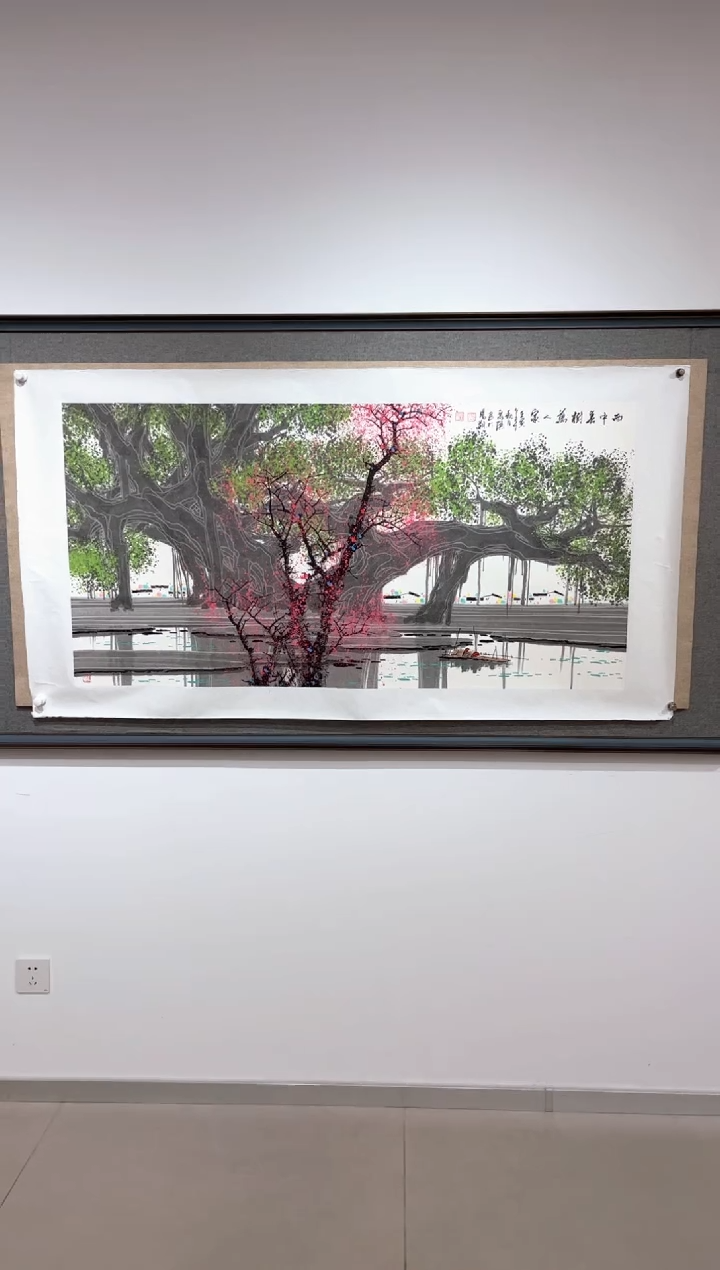 国画张泉踪老师画作