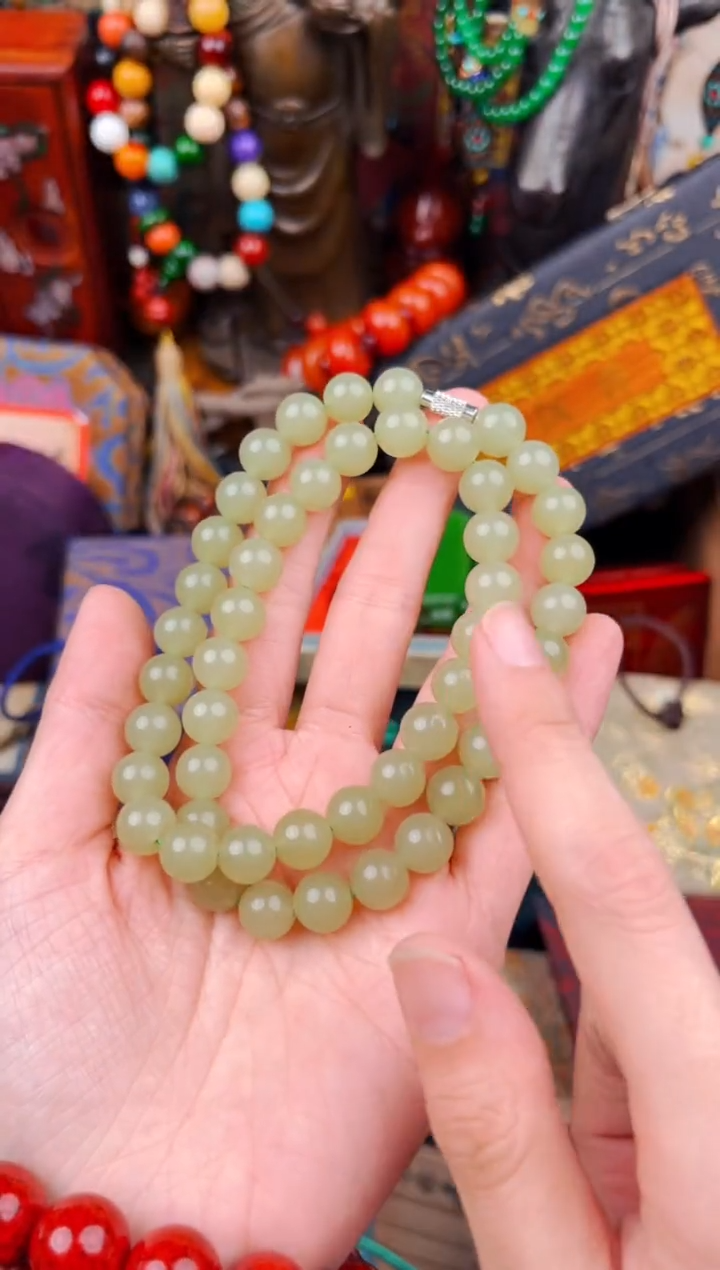 和田玉未镶嵌项链飞姐精品专属推荐185
